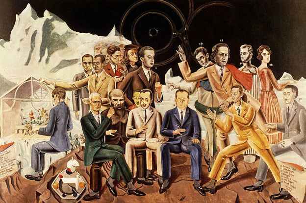 نقاشی مکس ارنست از گروه دادائیست ها