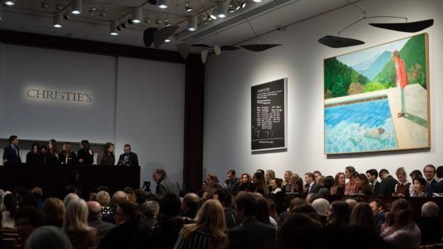 دیوید هاکنی در کریستیز نیویورک 2018 رکورد فروش نقاش زنده را زد