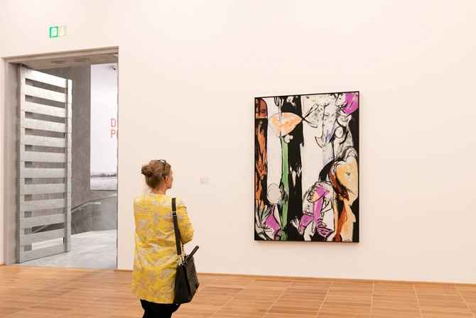 ردیابی رگه‌های فیگوراتیو در برخی از آثار جکسون پولاک در گالری Kunstmuseum Basel