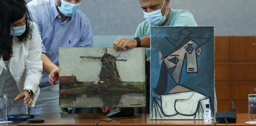 دو نقاشی به سرقت‌ رفته بعد از ۹ سال پیدا شد