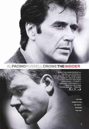 پوستر فیلم the insider ال پاچینو راسل کرو